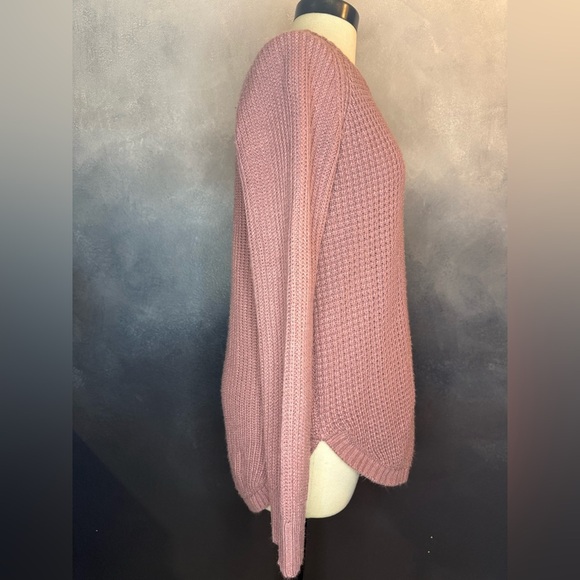 Arizona Jean Co. Mauve Knit Sweater Size Large - Picture 3 of 8